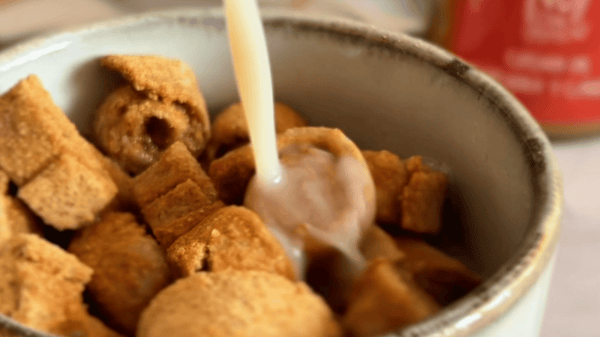 Cereales cinnamon rolls con almendra y canela