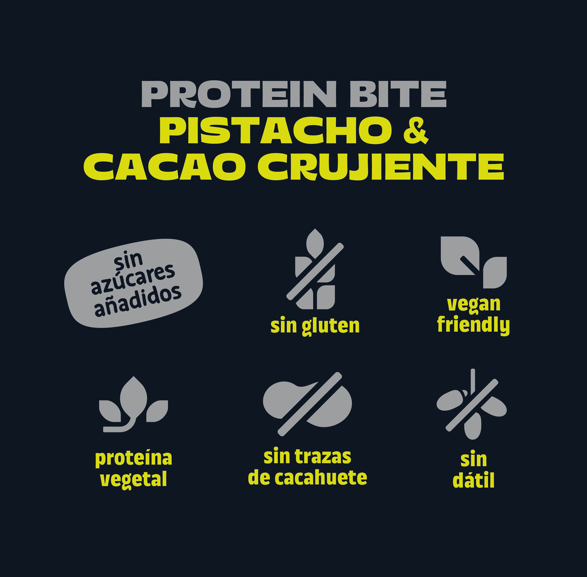 BITE pistacho y cacao crujiente