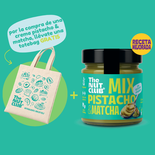 Crema de Pistacho & Matcha (receta mejorada) + Tote Bag de regalo