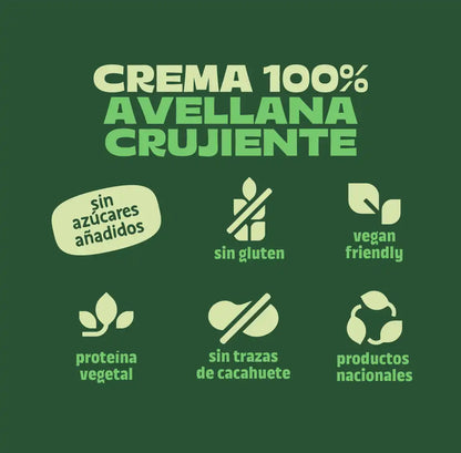 Creme crocante de avelã