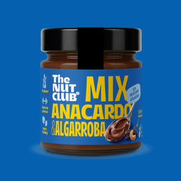 Crema de anacardo y algarroba