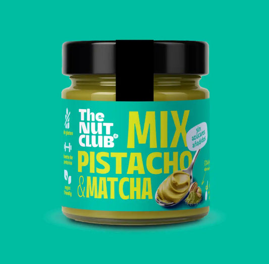 Crema de pistacho y matcha