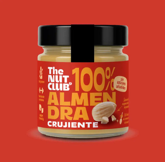 Crema crujiente de almendra