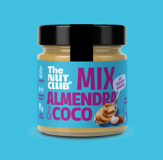 Crema de almendra y coco