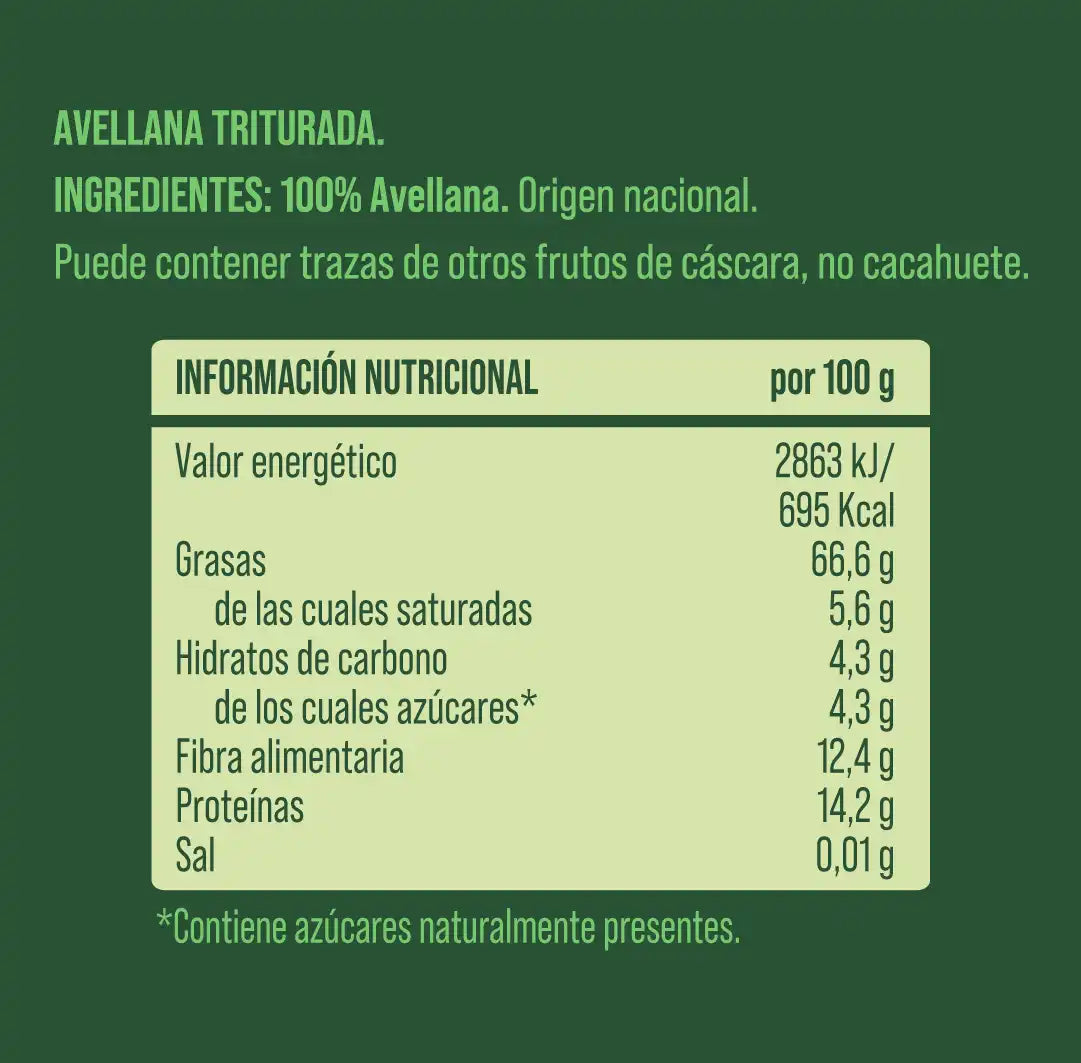 Creme crocante de avelã